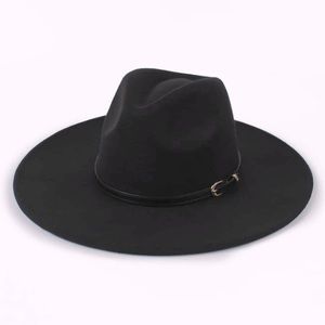 Belt Decor Fedora Hat